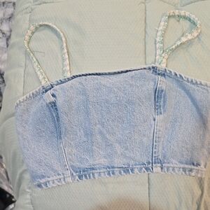 Denim Blue Women's Top